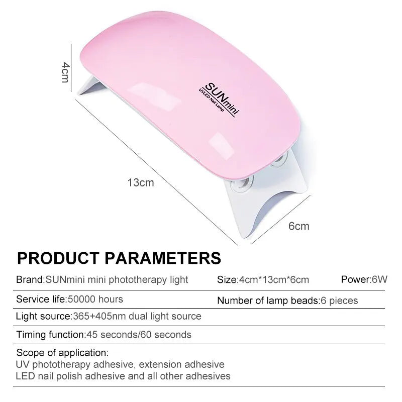 Mini Nail Dryer Machine Portable